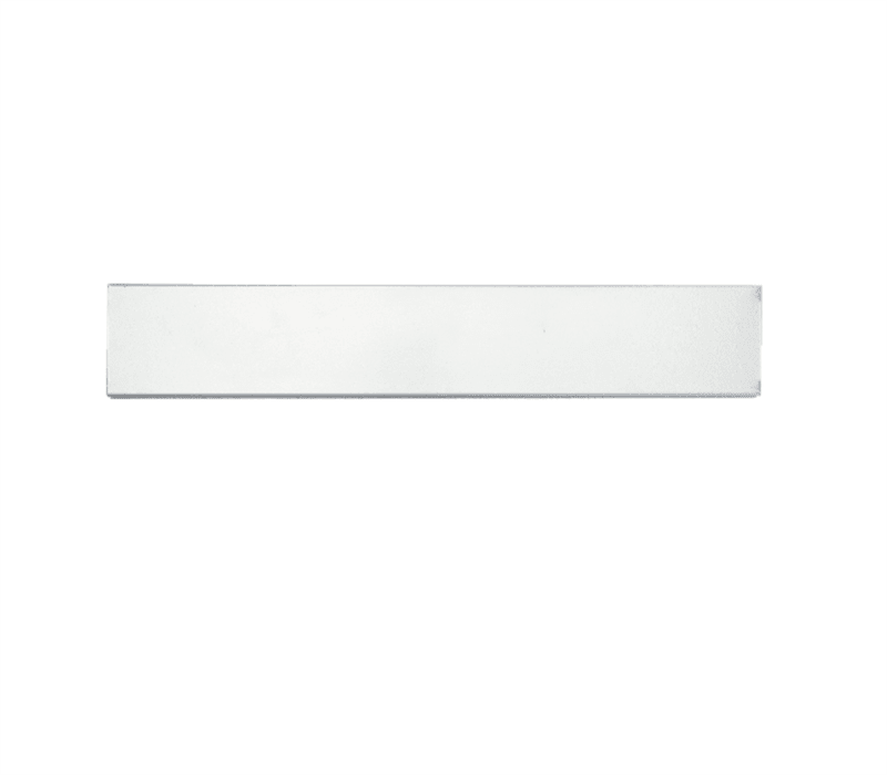 22-F/2227-F Cover Plate, 3 Ft. Application, Satin Aluminum Clear Anodized